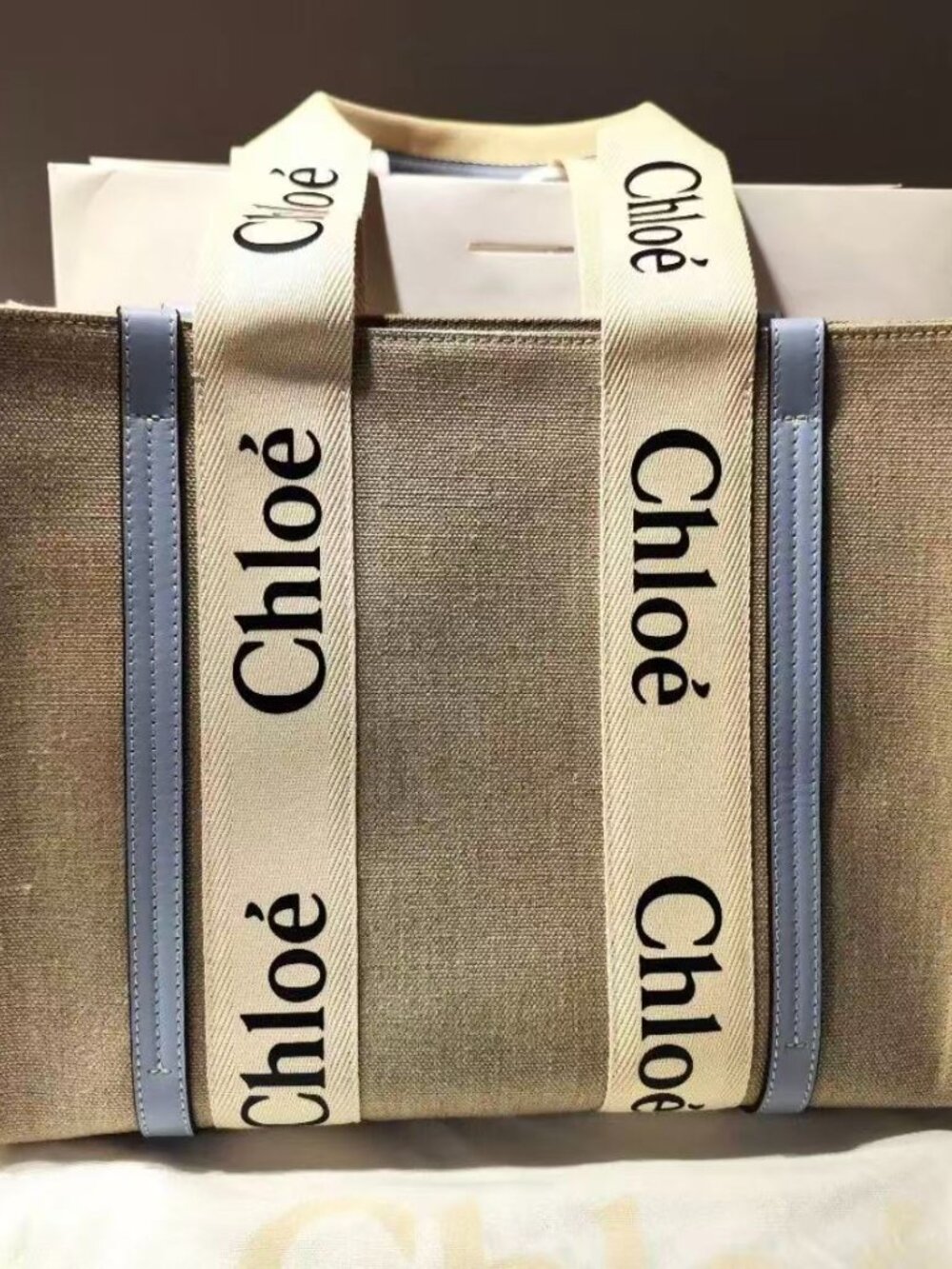 Chloe Woody Medium Tote Bag